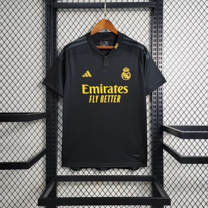 REAL MADRID 2023-24 THIRD KIT KROOS POLO EMBROIDERY PREMIUM