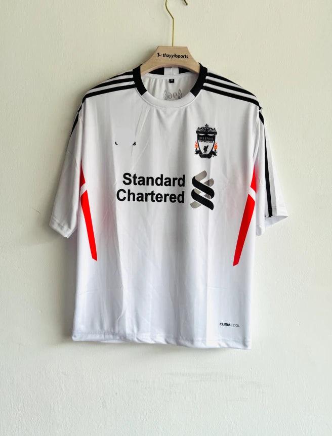 LIVERPOOL 2011-12 AWAY KIT TORRES FIVESLEEVE