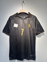 PORTUGAL 2026 BLACK KIT RONALDO POLO EMBROIDERY PREMIUM
