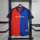 BARCELONA 1999 HOME KIT MESSI FIVESLEEVE POLO