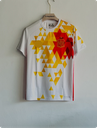 SPAIN 2016-17 AWAY KIT INIESTA EMBROIDERY