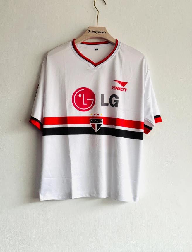 SAO PAULO 2001 HOME KIT KAKA FIVESLEEVE (S)