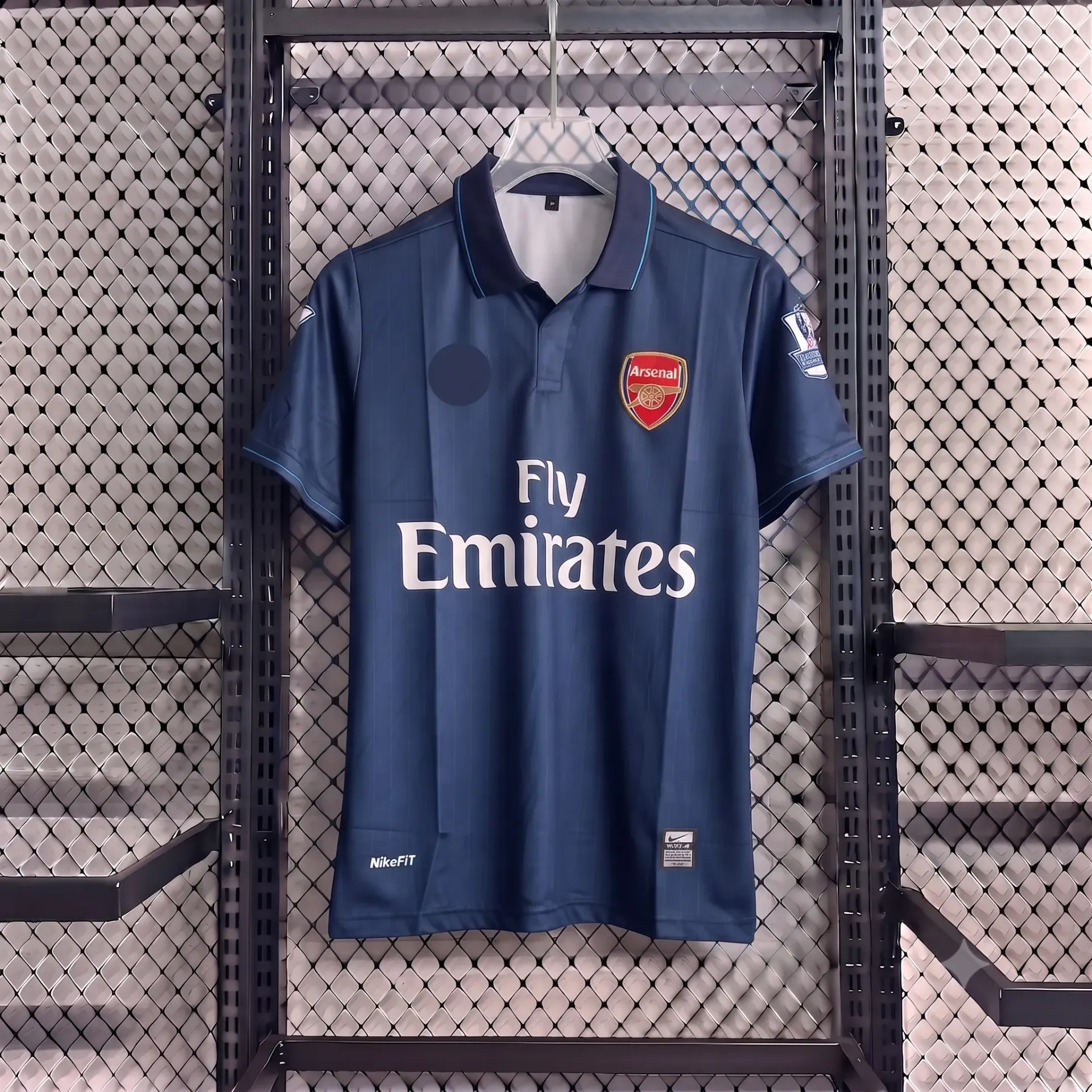 ARSANEL 2009-10 AWAY KIT ARSHAVIN POLO EMBROIDERY PREMIUM (S)