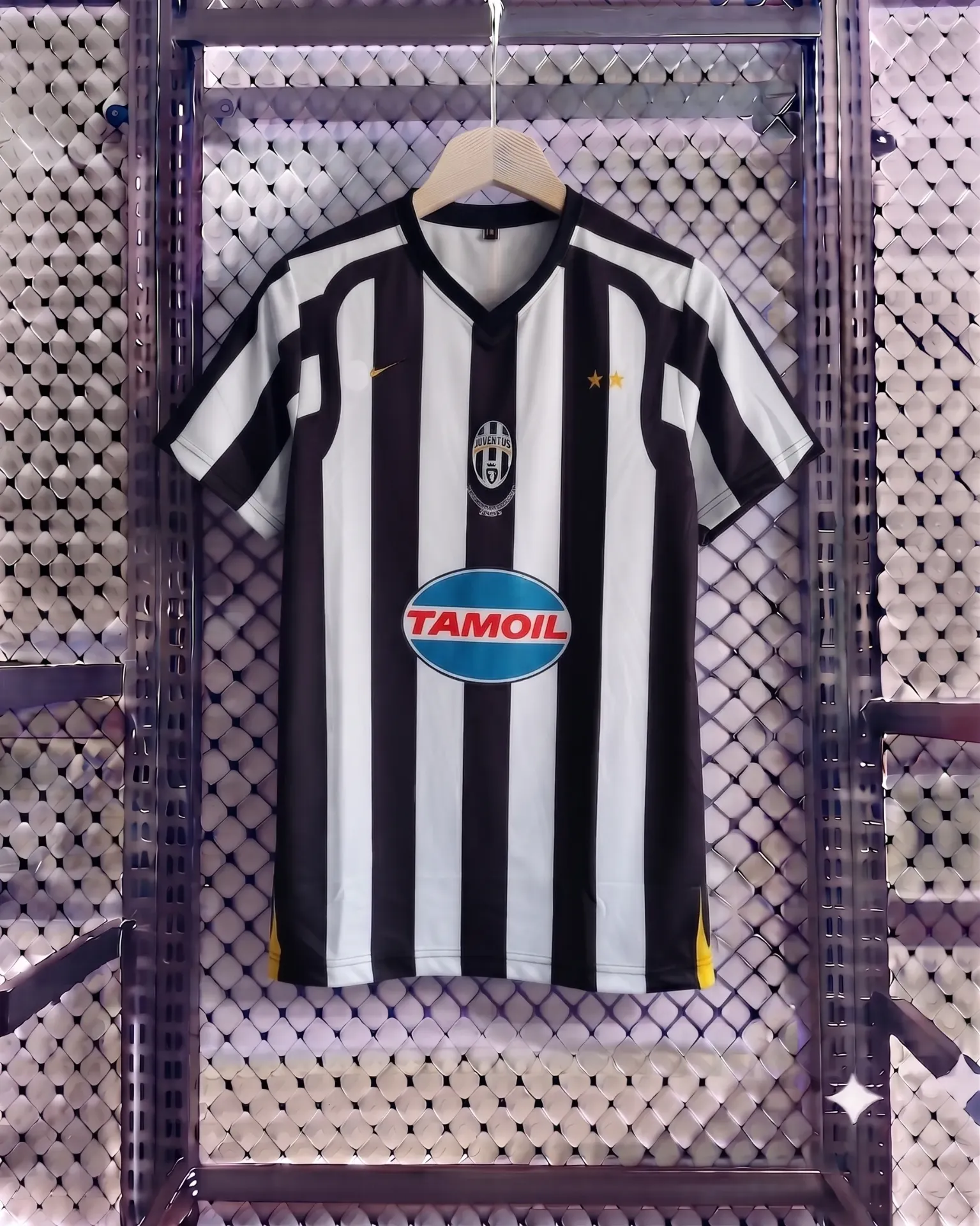 JUVENTUS 2005-06 HOME KIT EMBROIDERY PREMIUM (S)