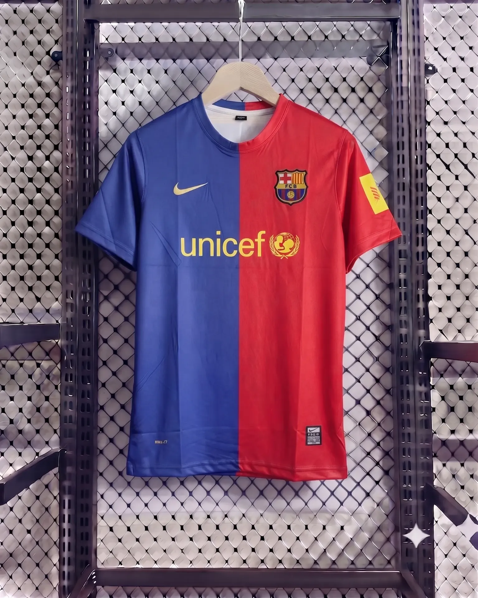 BARCELONA 2008-09 MESSI HOME KIT SUBLIMATION (M)