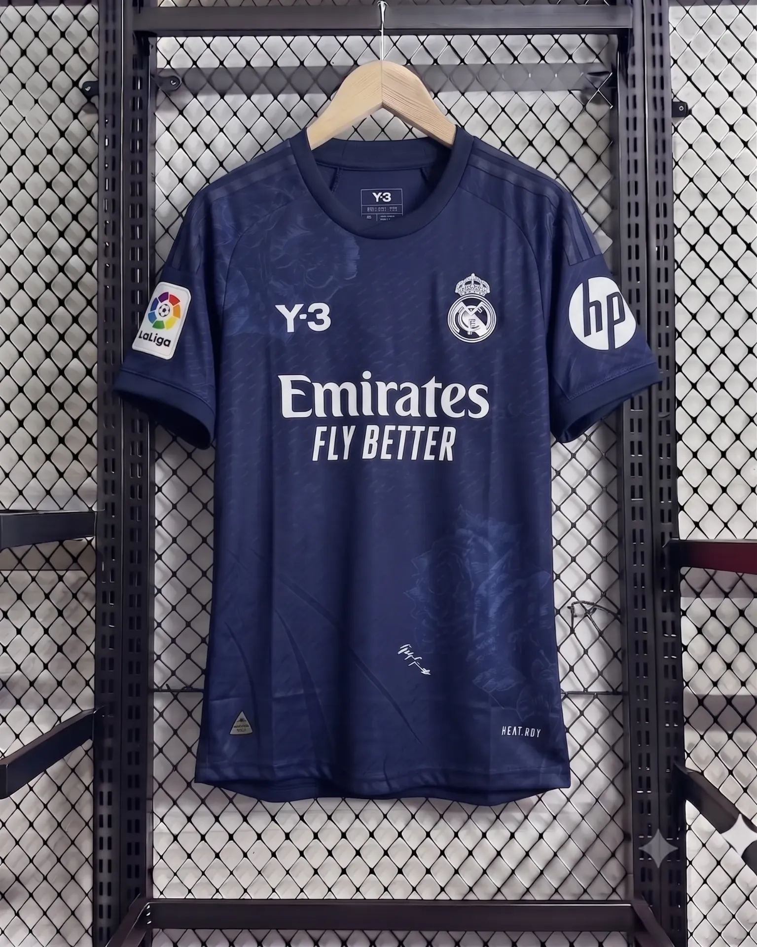 REAL MADRID X Y-3 23-24 FOURTH KIT BELLINGHAM EMBROIDERY PREMIUM (XXL)