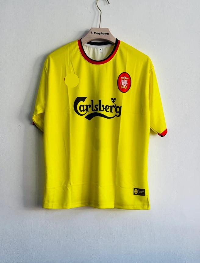 LIVERPOOL 1997-98 AWAY KIT OWEN  FIVESLEEVE (L)