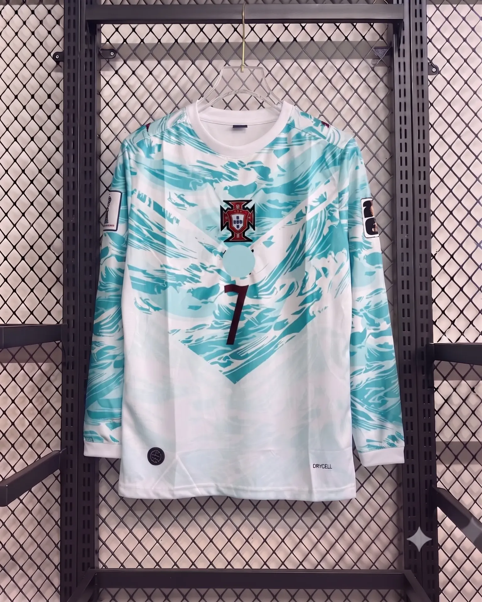 PORTUGAL 2026 AWAY KIT RONALDO FULLSLEEVE EMBROIDERY (S)