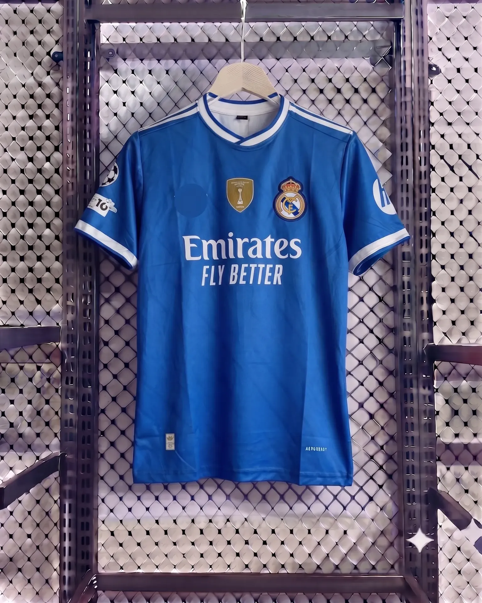 REAL MADRID 25-26 THIRD KIT MBAPPE EMBROIDERY PREMIUM (S)