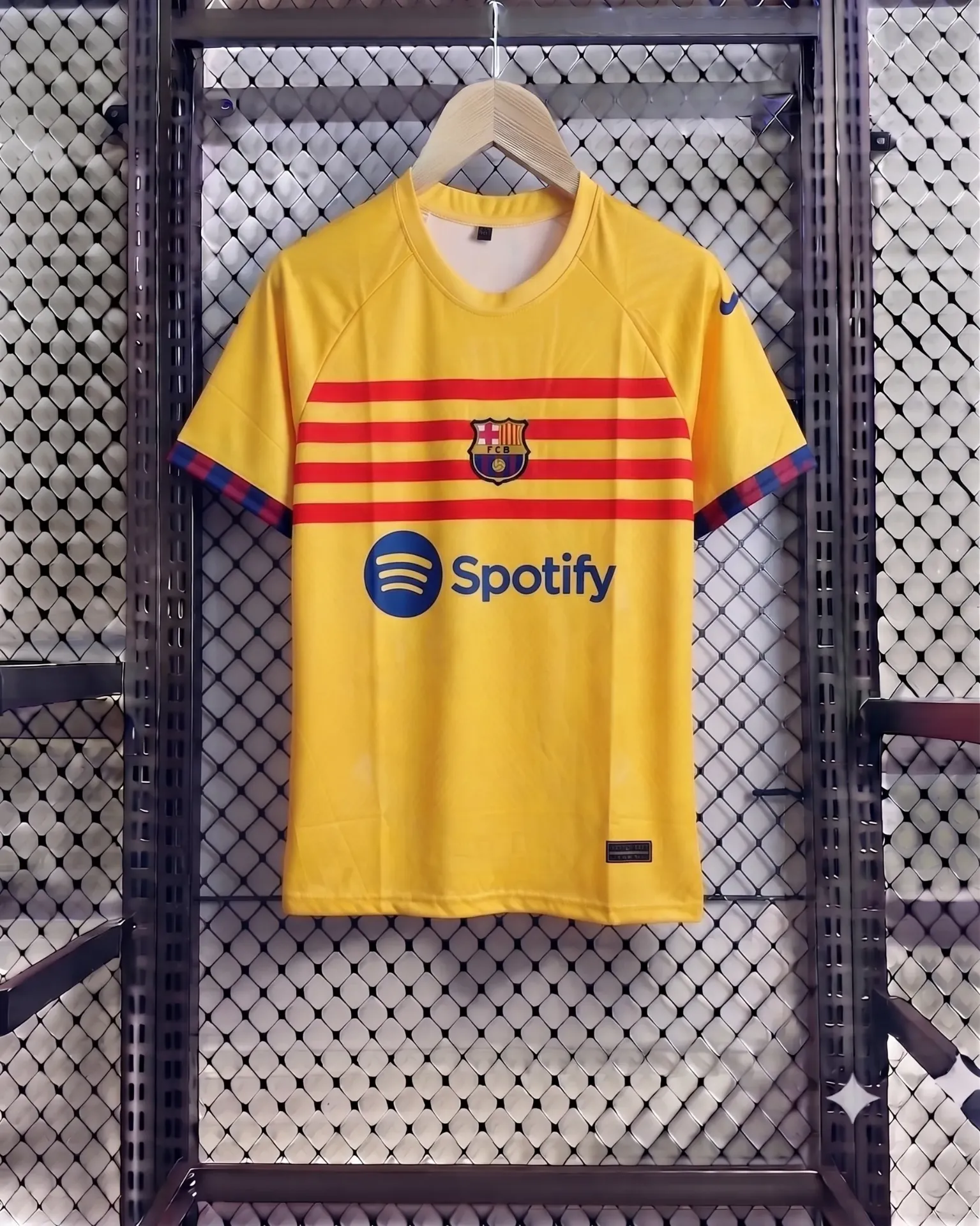 BARCELONA 22-23 FOURTH KIT MESSI EMBROIDERY PREMIUM (S)