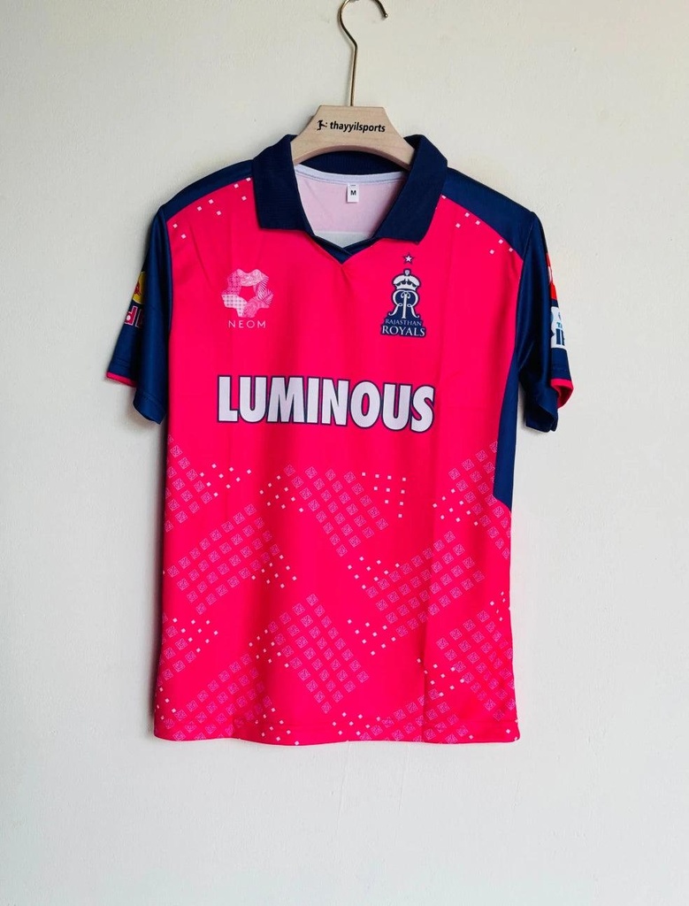 RAJASTHAN ROYALS 2025 KIT SANJU SAMSON POLO (S)