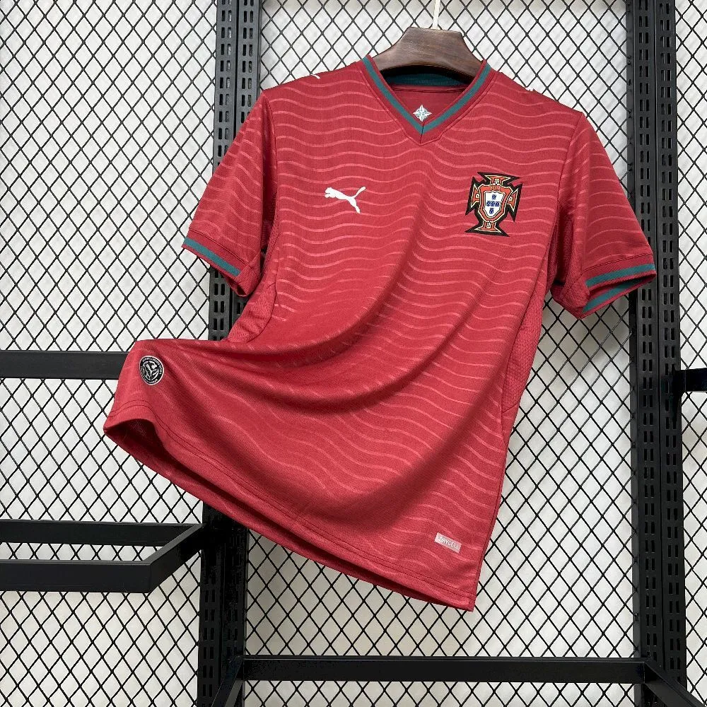 PORTUGAL 2026 HOME KIT EMBROIDERY PREMIUM (S)