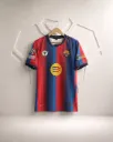 BARCELONA 2026-27 SEASON HOME KIT, HALF SLEEVE EMBROIDERY