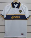 BOCA JUNIORS 96-97 AWAY KIT MARADONA FIVESLEEVE POLO