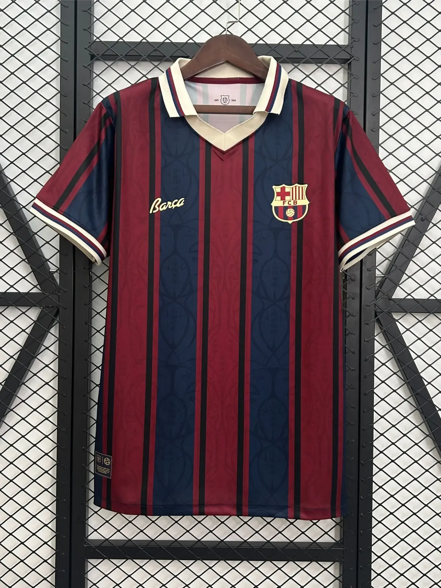 BARCELONA 125TH ANNIVERSARY KIT CRUYFF FULL SLEEVE POLO EMBROIDERY (S)