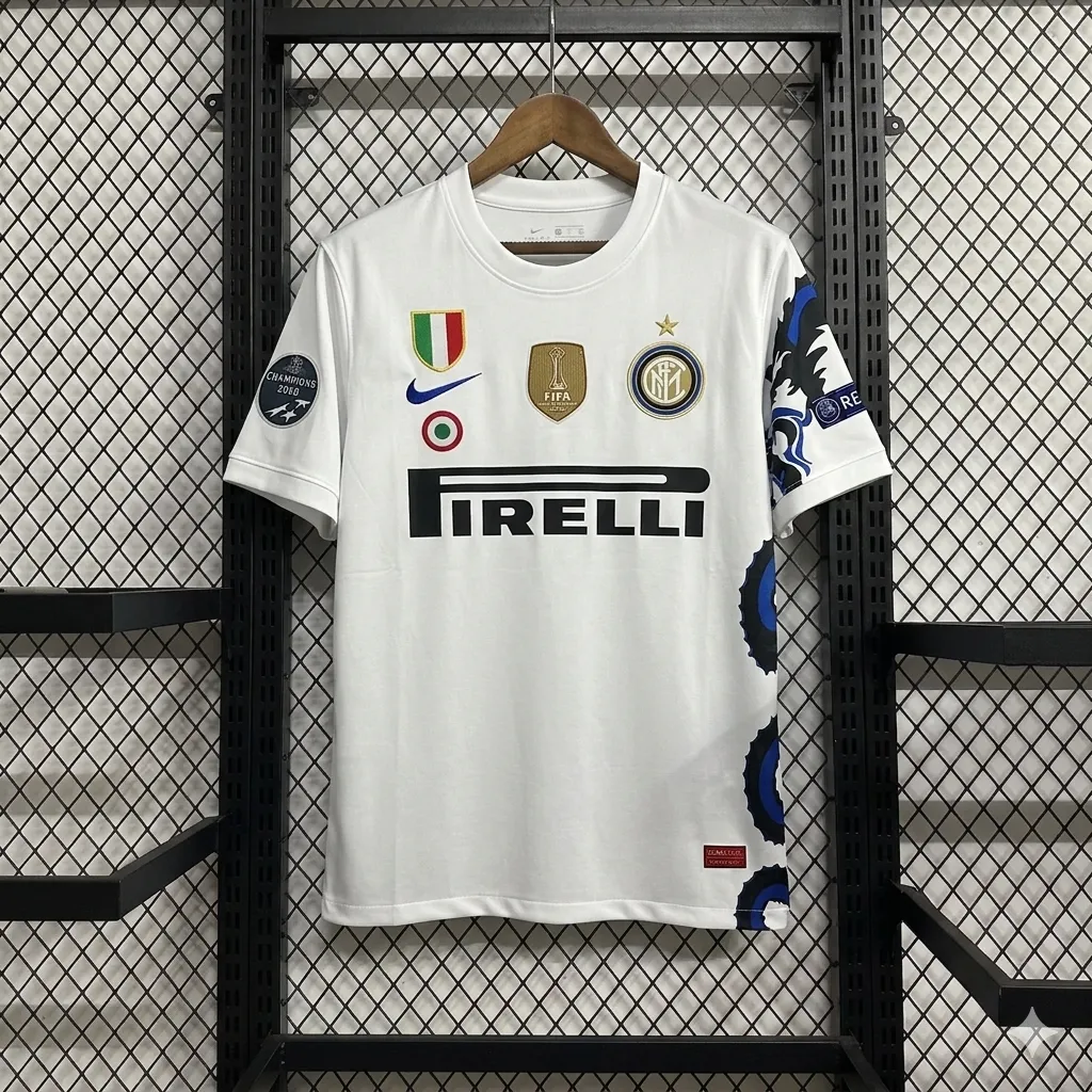 INTERMILAN 2010-11 AWAY KIT ZANETTI FIVESLEEVE (S)