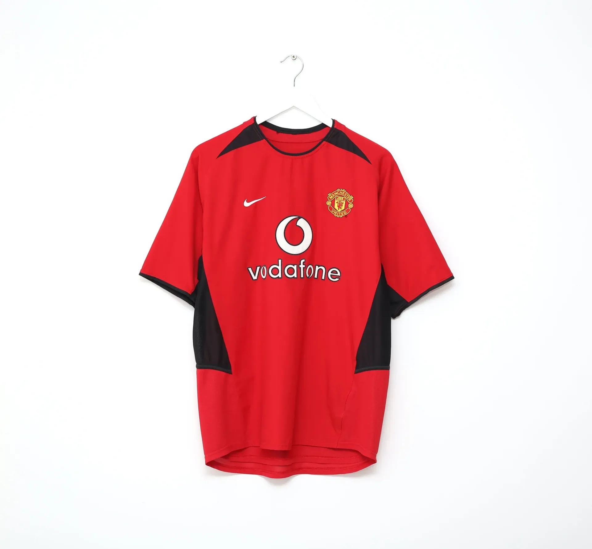 MANCHESTER UNITED 2002 HOME KIT BECKHAM FIVESLEEVE