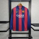BARCELONA 2014-15 HOME KIT MESSI FULLSLEEVE EMBROIDERY